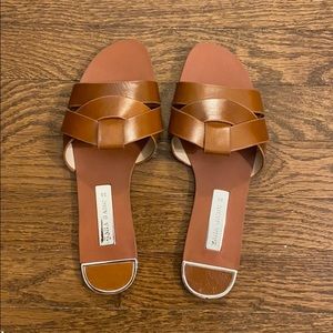 Zara slides size 38 (7 1/2)